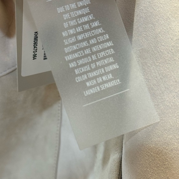 Kith Mixed Suede Turbo Shorts in Cream - Brand New XXL - Picture 8 of 9